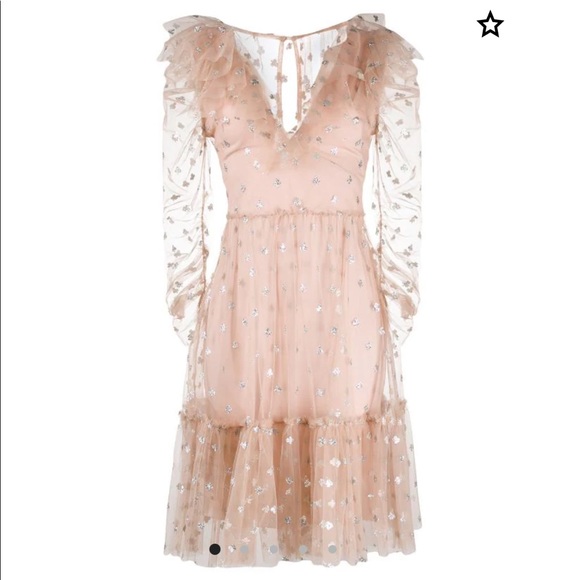 Temperley London Dresses & Skirts - TEMPERLY LONDON SEQUIN MOTIFS TULLE DRESS size 12